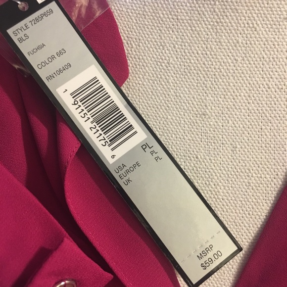 TAHARI long-sleeved top - Picture 3 of 4